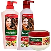 Nutribela 15 Pro Hiauronico Shampoo 400mL + Acondicionador 400mL + Tratamiento 300mL (3 Pack)