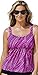 Beach Belle Women's Plus Size Flared Top 18 Multi