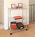 Seville Classics 3-Tier UltraZinc Shelving Cart, 13