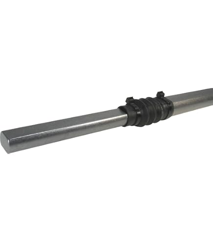 Borgeson 3/4-36 X 16" Steel Steering Shaft - Heavy Duty Replacement For Smooth Steering