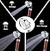 Ionic Shower Head,High Pressure Water Saving 3 Mode Function Filtered Handheld Showerhead,Anion Energy Ball Purifies Water Shower Remove Chlorine,Softens Hard Water