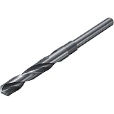uxcell 17/32" Drill Bit 3/8" Reduced Shank M2 High-Speed Steel | Nitriding Black 135&deg; Bits for Hard Metal Stainless Steel Professional