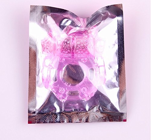 Vibrating Cock Ring - [10-Pack] Butterfly Stretchy Penis Ring - Clitorial Stimulation for Women - Adult Sex Toys for Couples