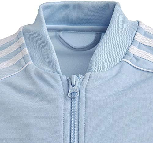 light blue adidas track top
