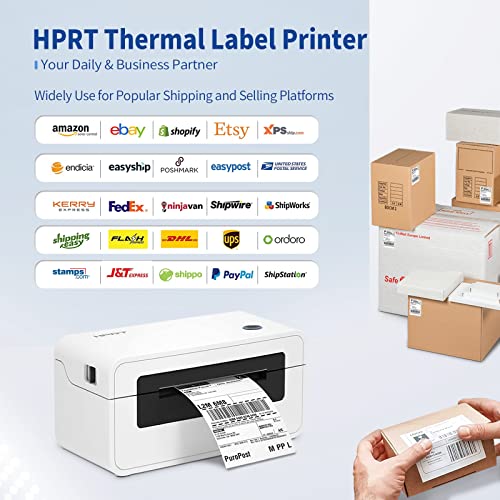 HPRT Thermal Label Printer, USPS Shipping Label Printer for Shipping