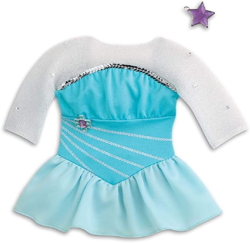 american girl ice skating set