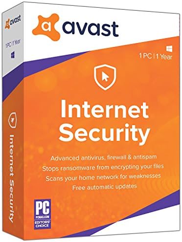 Avast Internet Security 2019, 1 PC 1 Year [Key Code]