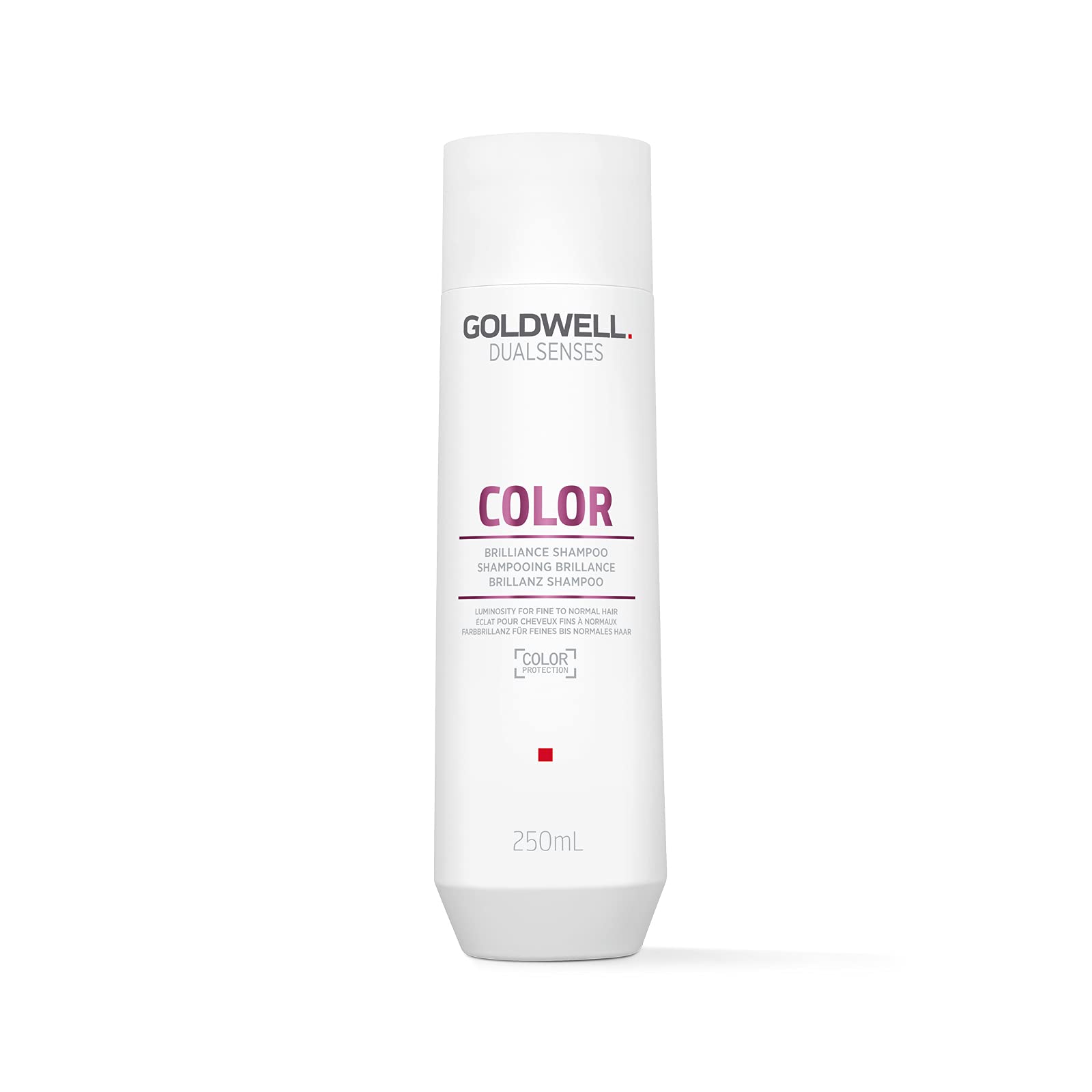 Goldwell Dualsenses Color Brilliance Shampoo, For Fine to Medium Hair, Minimizes Color Fading, 250ml