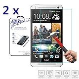 2x For HTC One Remix / HTC One Mini 2 , Nacodex HD Premium Tempered Glass Screen Protector