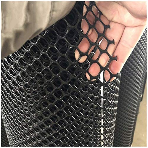 Netz-stabiles-Kunststoffzaun-Treppen-Balkon-Handlauf-Geflgel-Zucht-Katze-Garten-Sicherheit-Schwarz-Multigre-1-m-x-4-m-1mx4m