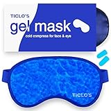 Ticlo's Gel Eye Mask - Cooling Ice Cold Compress