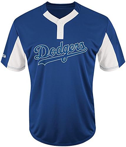 Adult Small Los Angeles Dodgers NEW MLB Color Block Jersey