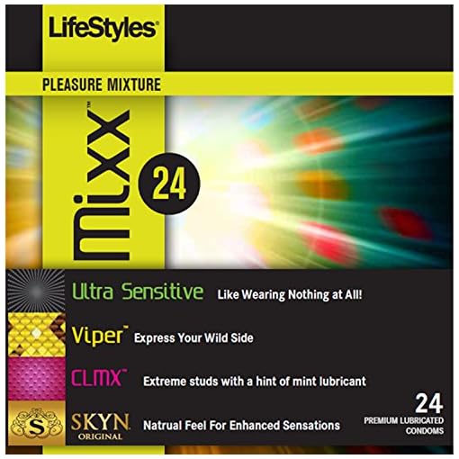 LifeStyles Pleasure Mixture Mixx Condoms