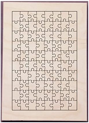Puzzle Maker Die Make Puzzle26x17cm-80PCS Seel Rule Puzzle Die Size 11.7"x8.3"x5/8"