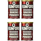 Rumford Baking Powder, 8.1 ounce (Pack of 4)