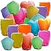 Just Artifacts 20 Eco Wire-free Assorted Chinese Flying Sky Lanterns (20-Pack, Assorted Shapes & Colors) - 100% Biodegradable, Environmentally Friendly!