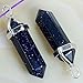 Gemstone Six Pyramid Healing Chakra Pendant 1.6