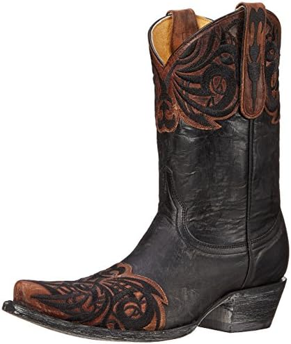 Yippee Kay Yay by Old Gringo Women's Paka Western Boot, Black/Oryx, 8.5 B US
