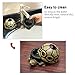 Rabbitroom Turtle Ashtrays for Cigarettes Ashtray with Lid Cute Creative Resin Ash Tray Cigarettes for Home Office, Porch Patio Decorations Outdoor Indoor Ashtray Turtle Stone Gift for Men (Turtle)