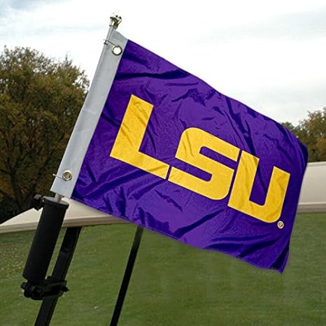 Amazon Com College Flags Banners Co Lsu Golf Cart And Boat