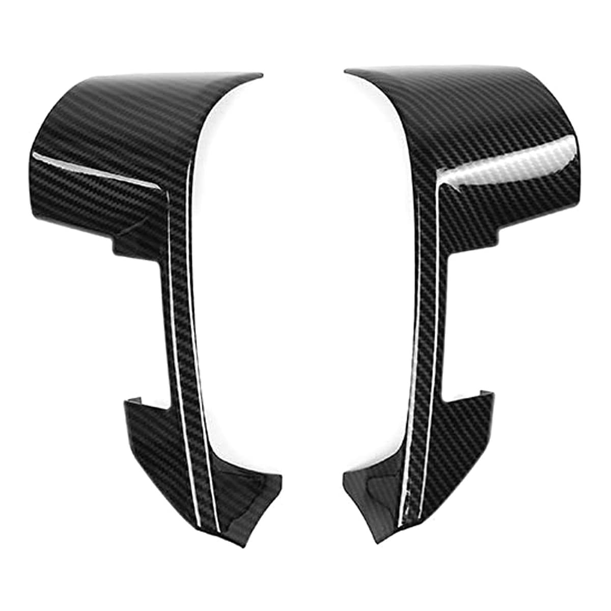 Photo 1 of Car Steering Wheel Trim Cover Frame Interior Accessories for 2009-2014 Ford F150 SVT Raptor (Carbon Fiber)