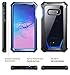 Poetic Galaxy S10e Rugged Clear Case, Full-Body Hybrid Bumper Cover, Support Wireless Charging, Includes Built-in-Screen Protector, Guardian Series, Case for Samsung Galaxy S10e 2019, Blue