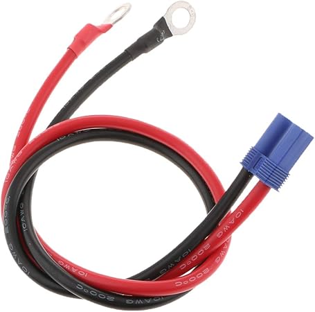 Amazon Co Jp Ec5 リングアダプタケーブル ターミナル 60a カージャンプスタート バッテリー接続用 低消費電力 0 5ｍ 車 バイク