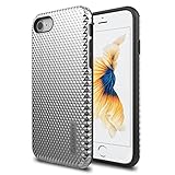 Luvvitt Brilliant Armor iPhone 7 Case / iPhone 8 Case with Fashion Design for Apple iPhone 7 (2016) and iPhone 8 (2017) - Silver