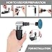 DRILLPRO Air Die Grinder, 1/4'' Air Angle Die Grinder, Pneumatic Cut Off Polisher, Cleaning Cutting Tool + 1/4