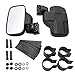 OKSTNO Set of 2 UTV Rear View/Side Mirror Break Away Offroad Mirrors for 1.75-2 Inch Mount Polaris RZR 900S XP 1000 Can Am Maverick X3 Gator Mirrors