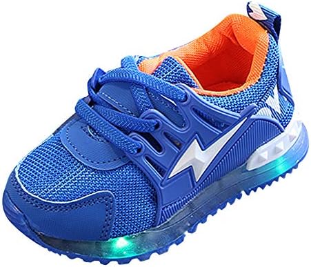 XEDUO Infant Kids Baby Girls Boys LED Shoes Lighting Sport Shoes Mesh Sneakers