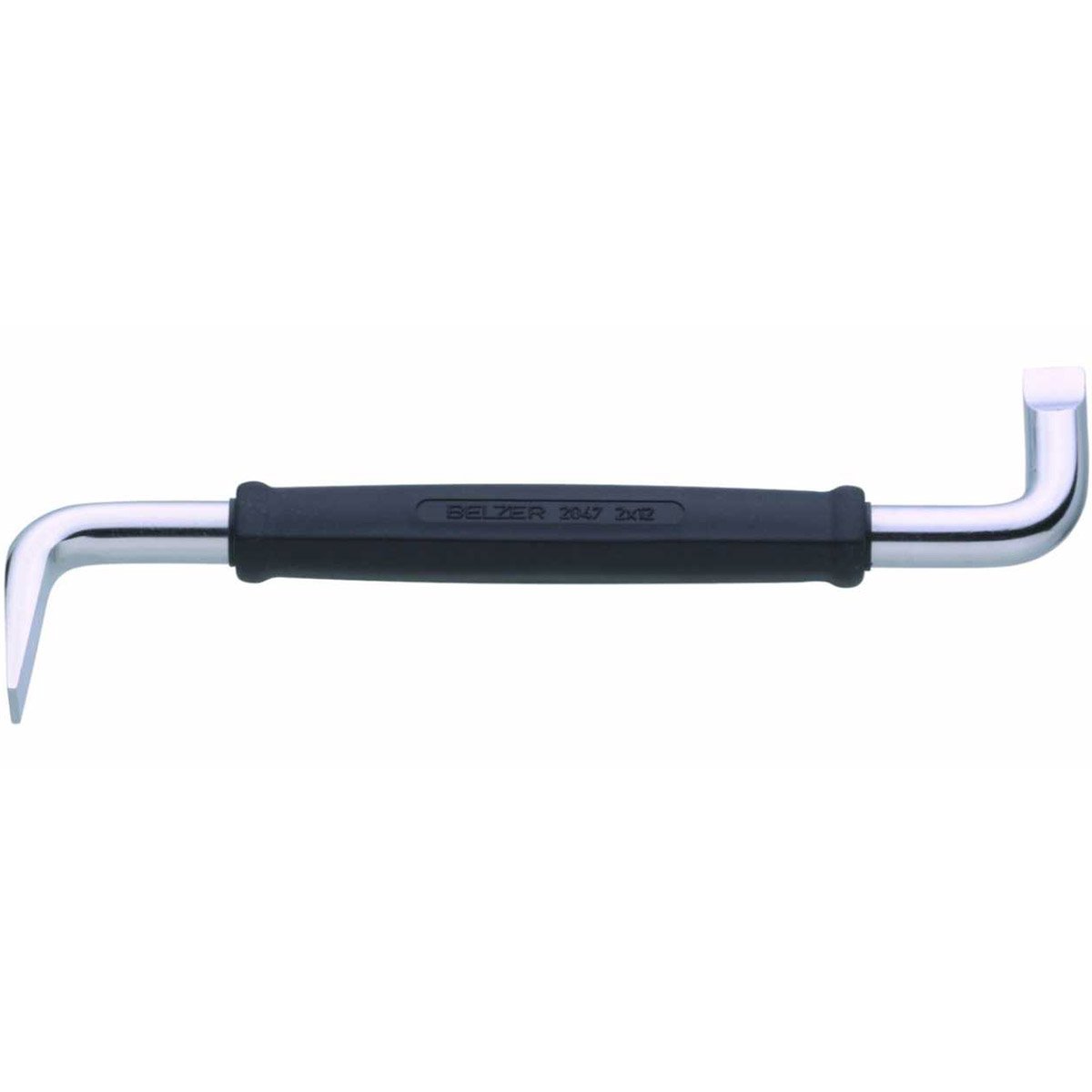 Bahco 2047-0.8-4 BH2047-0.8-4 Double Offset Screwdrivers for Slotted Screws, Silver/Black, 0,8X4X100