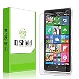 Nokia Lumia 830 Screen Protector, IQ Shield LiQuidSkin Full Coverage Screen Protector for Nokia Lumia 830 HD Clear Anti-Bubble Film - with