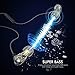 in Ear Headphones, Smiphee Super Bass Noise Isolation Wired Earbuds|Earphones with Microphone and Remote