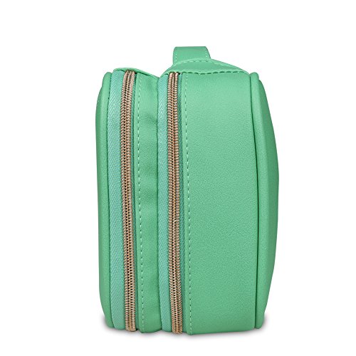 BUBM Portable Multi-functional Digital Storage Bag Electronic Accessories Travel Organizer Bag Data Cable Organizer (Green)