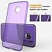 Aeska Moto Z2 Force Case, Ultra [Slim Thin] Flexible TPU Soft Skin Silicone Protective Case Cover for Motorola Moto Z2 Force Edition (Purple)