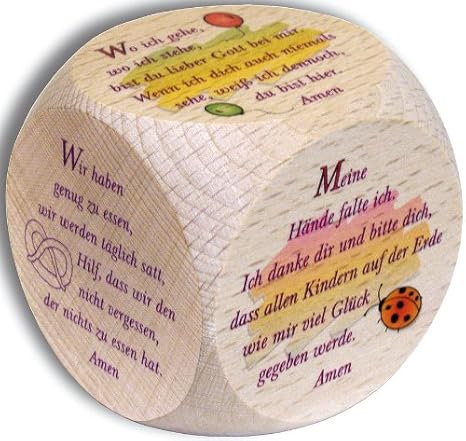 °°2504 GEBETSWÜRFEL Kindergebete