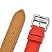 Kartice 40mm 38mm Genuine Leather Band,Luxury Genuine Leather Watch Band Strap Bracelet Replacement Wrist Band for Apple Watch Series 4 40mm,Series 3,2,1 38mm Sport and Edition.(Red1)