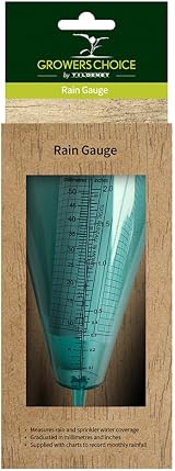Bosmere Tildenet Rain Gauge T22 with Recording Chart 250mm view 1