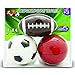 NDN LINE Set of 3 Rubber Sports Playground Balls 5