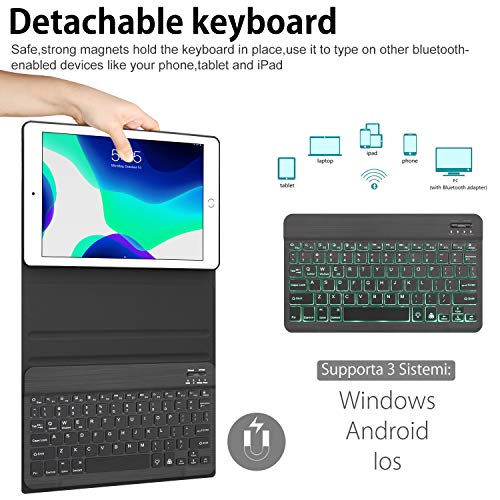 4 Generation+Keyboard+Boriyuan+Backlit+Detachable