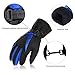Vbiger Ski Gloves Snow Mittens Waterproof Winter Warm Cycling Gloves