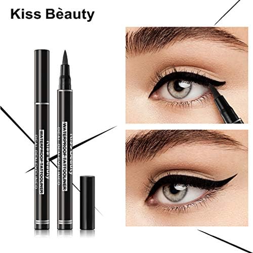 QHJ Liquid Eyeliner, Waterproof High Pigmented Colorful Eye Liner Pen Set Metallic Shiny Smoky Eyes Eyeshadow Waterproof Glitter Liquid Eyeliner (Multicolor)