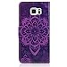 Note 5 Case,Galaxy Note 5 Case,CASELAND [Premium Flip] PU Leather Wallet Stand Protective Cover Case For Samsung Galaxy Note 5 - Purple Flower