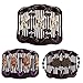 Susada Magic Wood Beads Double Hair Comb Clip Stretchy Women Hair Accessories(Beige)