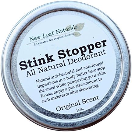 Stink Stopper Natural Deodorant - Original scent | Non-Irritating, Free from Aluminum, Parabens, and Phthalates, Natural and Organic ingredients
