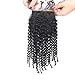 Sunwell 6A Virgin Brazilian Human Hair Lace Top Closure Kinky Curly with Baby Hair Closure 4