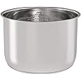 Sicheer Stainless Steel Inner Pot Replacement Insert Liner Accessory Compatible with Ninja Foodi 8 Quart