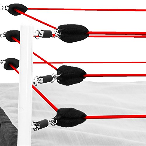 Red Ring Ropes for Wrestling Action Figure Ring by Figures Toy Company