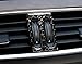 wroadavee Carbon Fiber Console Air Vent Outlet Knob Cover for Benz C Class W204 2010-2013